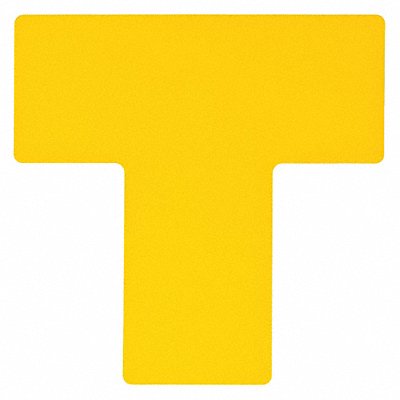 BRADY 104463 Floor Tape Yellow 4 inx10 in T PK20