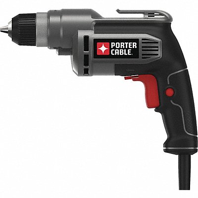 PORTER CABLE PC600D Drill Corded Pistol Grip 3/8 in 2500 RPM