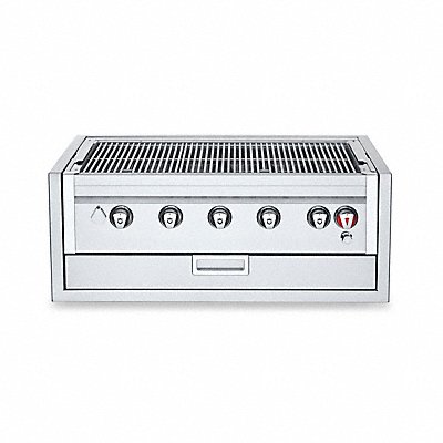 CROWN VERITY BI36NG Built-In Grill Natural Gas 5 Burners