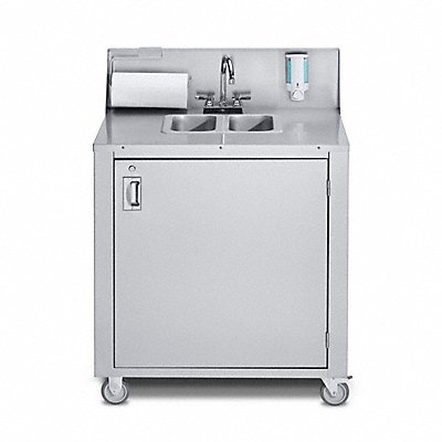 CROWN VERITY CVPHS2 Topline Port Hand Sink Rectangle 12inx6inx5in