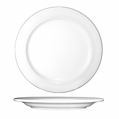 ITI DO16 Plate 10 1/2 Dia European White PK12