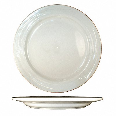 ITI NP7 Plate 7 1/4 Dia American White PK36
