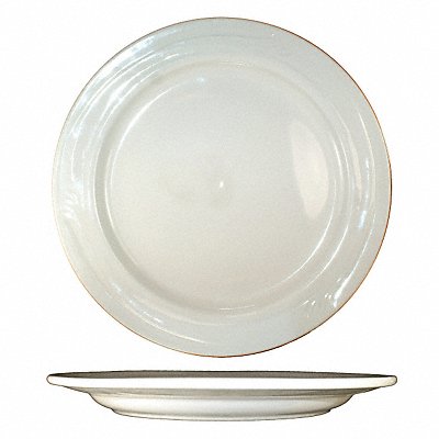 ITI NP8 Plate 9 Dia American White PK24
