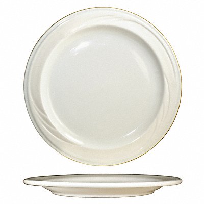 ITI Y8 Plate 9 Dia American White PK24