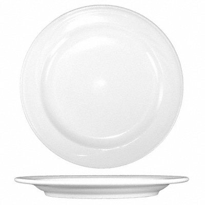 ITI AM16 Plate 10 5/8 Dia Bright White PK12
