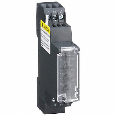 SCHNEIDER RM17TE00 Phase Monitor Relay 208-480VAC DIN SPDT