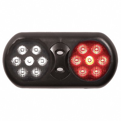 CODE 3 VFP36CRW Visor Flip Light Round Red White