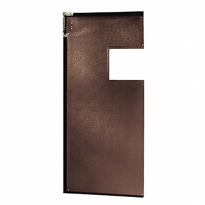 CHASE AIR2003684CBR G2990 Swinging Door 7 x 3 ft Chocolate Brown