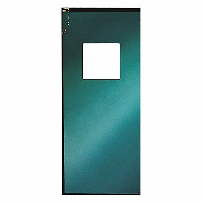 CHASE AIR3003084 Swinging Door 7 x 2.5 ft Forest Green