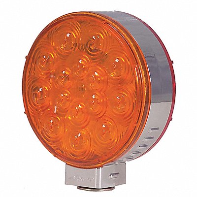 MAXXIMA M42341RY Stop/Turn/Tail Light Round Amber Red