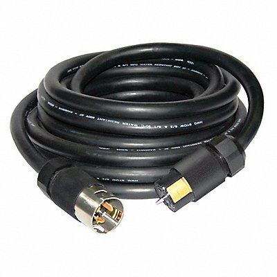 HUBBELL WIRING DEVICE-KELLEMS TPC50 Temporary Power Cord 50A 50 ft 3 Poles