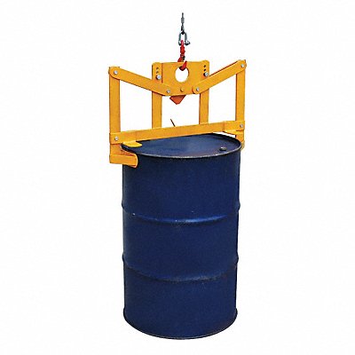 DAYTON 12R539 Verticalical Drum Lifter Yellow Steel