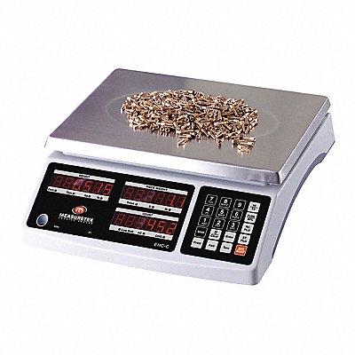 MEASURETEK 12R983 Compact Counting Bench Scale LED