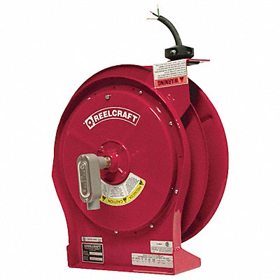 REELCRAFT L5550124X Cord Reel 50ft 12 AWG Bare 600VAC