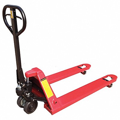 DAYTON 12U123 Pallet Jack w/Hand Brake Cap 5500 lb
