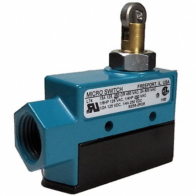 HONEYWELL BZE62RQ8 Non Plug In Limit Switch Roller Plunger 1NO/1NC