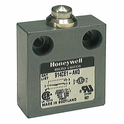 HONEYWELL 914CE16 Non PlugInLimit Switch Plunger SPDT-1NO/1NC