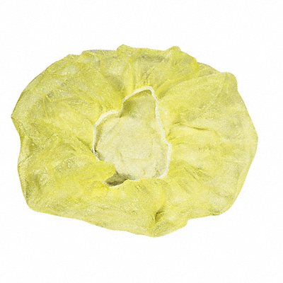 CELLUCAP BI4HSYL Bouffant Cap Yellow Universal PK1000