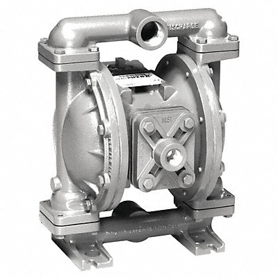 SANDPIPER S1FB1SBWANS000 Double Diaphram Pump NPT Buna N/UHMW PE 1in 45gpm