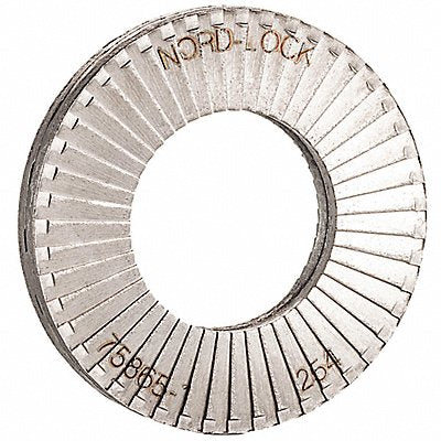 NORD-LOCK 1574 WdgLkWshr 254SS 3/8 in .41 ID .83 OD 6PK