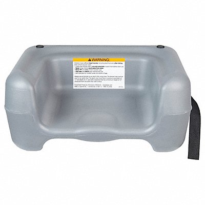 KOALA KARE PRODUCTS KB85501S Booster Seat 7 7/8 in H Grey PK4
