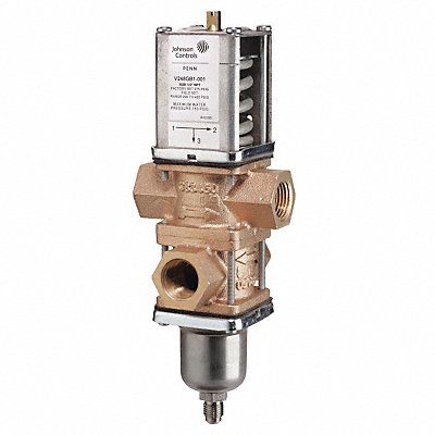 JOHNSON CONTROLS V248GD1001C Water Regulating Valve 3 Way 1 In