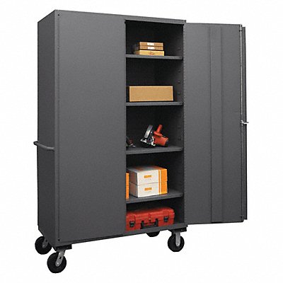 DURHAM MFG 3502MBLP4S95 Cabinet Flush Door Mobile 14 Gauge