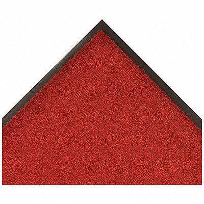 NOTRAX 130S0046RB E9410 Carpeted Entrance Mat Red/Black 4ftx6ft