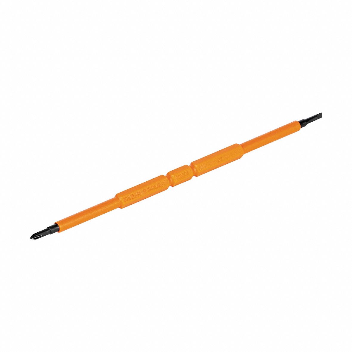KLEIN TOOLS 13157INSP Screwdriver Blades Double End Slot 2PK