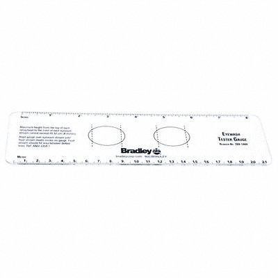 BRADLEY 2691444GR Eyewash Tester Gauge