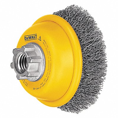 DEWALT DW49101 Crimp Wire Wheel Carbon Stl 4 X5/8 -11