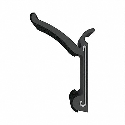 FAIRCHILD 13694X2 Edge Grip Seal Beltline WRSTP 8 ft Rubbr