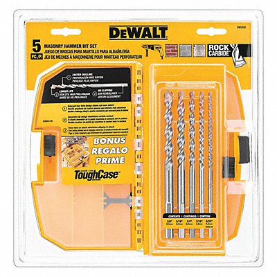 DEWALT DW5205 Percussion Set Tough Case 5 pcs.