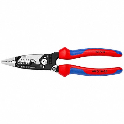 KNIPEX 13728 Forged Wire Stripper 8 in Cordless