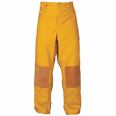 FIRE-DEX FS1P001000L Wildland Pant Yellow Nomex No Trim L