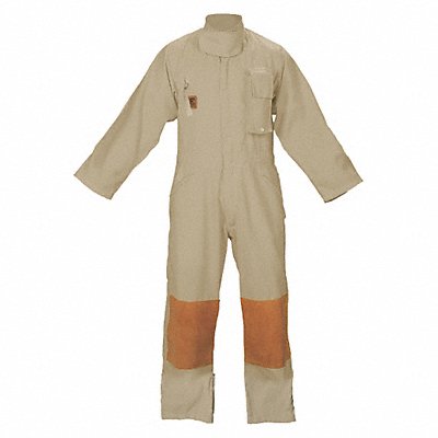 FIRE-DEX FS1C007000L Wildland Coverall Tan Nomex L