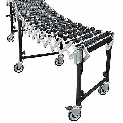 GRAINGER 55KR69 Skate Wheel Conveyor 26-3/4 W Overall