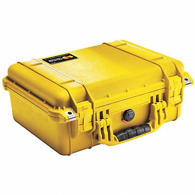 PELICAN 1450001240 G3119 Protective Case 4 3/8 in Double Throw Yellow