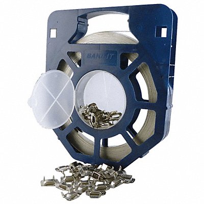BAND-IT GR204B SS Band And Buckle Kit Stdrd Duty Steel