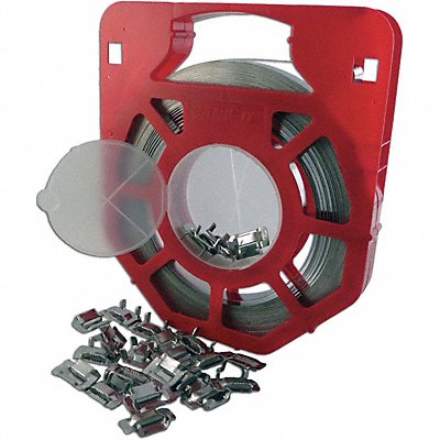 BAND-IT GR206B SS Band And Buckle Kit Stdrd Duty Steel