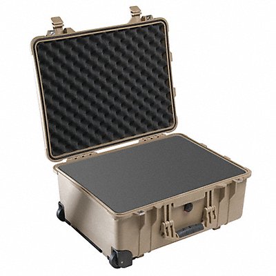 PELICAN 1560 G3134 Protective Case 7 in Double Throw Desert Tan