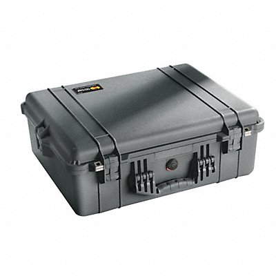PELICAN 1600NF Protective Case 6 1/8 in Padlock Black