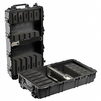 PELICAN 1780006110 Protective Case 7.30 in Double Throw Black