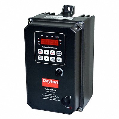 DAYTON 13E654 Variable Frequency Drive 1 hp 480V AC