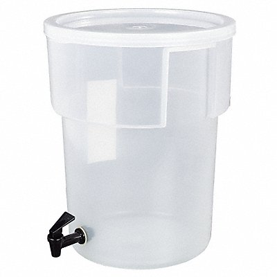 CARLISLE 220930 Beverage Dispenser Round 5 Gal Black