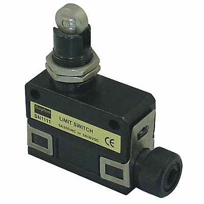 DAYTON 13F513 Limit Switch Roller Plunger SPDT