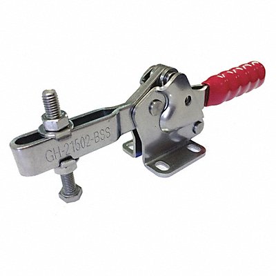 GRAINGER 13F627 Toggle Clamp Horizontal SS 1.95 In 6.73 In