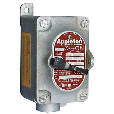 APPLETON ELECTRIC EDS31102 Motor Starter NEMA Handle Thermal