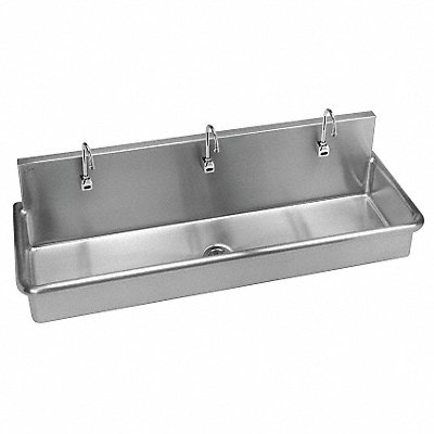 JUST MANUFACTURING J6020SJ Just WashUp Sink Rectangle 57inx16-1/2inx8in