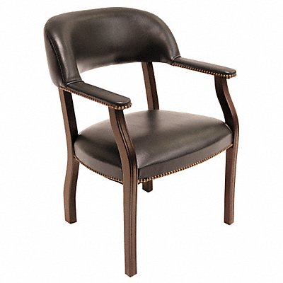 REGENCY 9004BK Ivy League Captains Chair Vinyl Black